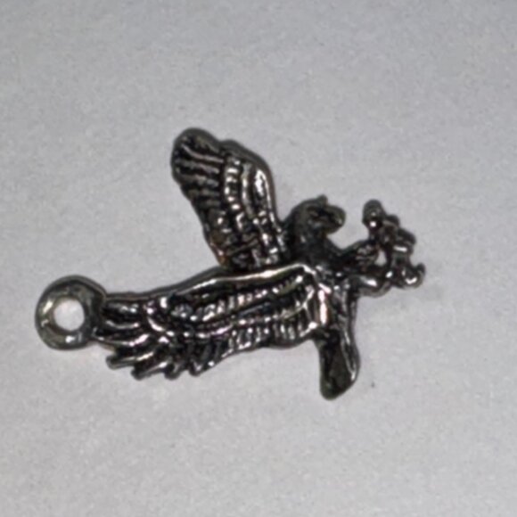 Sterling Silver Eagle Pendant - Picture 2 of 16